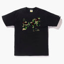 Bape Abc Camo Bape Sta Logo Tea Black Green