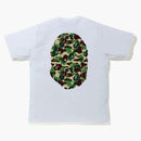 BAPE ABC CAMO Big Ape Tee White/Green