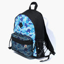 Bape Abc Camo Bungee Cord Day Pack Blue