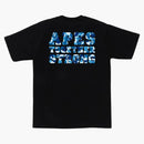 Bape Abc Camo College ATS TEE Black/Blue