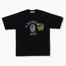 Bape Abc Camo College Pocket Relaxed Tea (SS23) Black