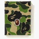 BAPE ABC CAMO COMPACT Mirror verde
