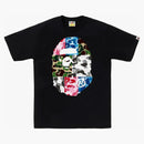 Bape Abc Camo Crazy Big Ape Head Tea Black