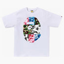 Bape Abc Camo Crazy Big Ape Head Tea White