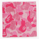 Bape ABC Camo Toalla de mano rosa