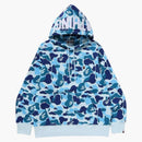 Bape Abc Camo Pullover Hoodie (SS25) Blue