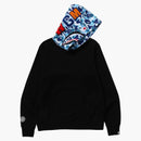 Bape Abc Camo Shark Pullover Hoodie Black