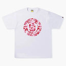 Bape Abc Camo Single Color Busy Works Tea White Pink