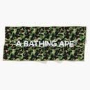 BAPE ABC CAMO Sports Toalla verde