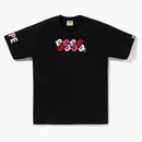BAPE ABC CAMO TEA NEGRO/PINK