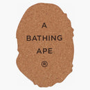 Bape A Bathing Ape Head Cork Coaster Beige