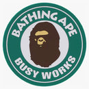 Bape A Bathing Ape Busy Works Rubber Coaster Green