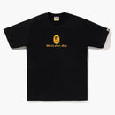Bape a Bathing Ape Logo Tea Black