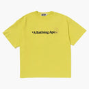 BAPE A BAME APE LAPE RICONCATO TACCHIO GIALLO
