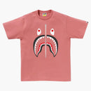 Bape un té de tiburón de tiburón de bañera de baño rosa