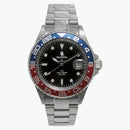 BAPE A Bathing APE Tipo 2 Bapex Watch Silver Red Blue