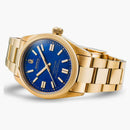 BAPE A Bathing Ape Tipo 7 Bapex Watch Gold Blue