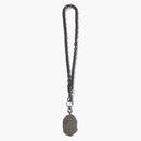 Collar de cadena de cabeza de Bape Ape Negro