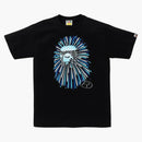 Bape Ape Head Firework I Tee Black/blue