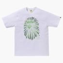 Bape Ape Head Firework I Tee White/green