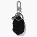 BAPE BAPE APE HEAD HEDEL KEYCHAIN BLACK