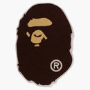 Bape Ape Head Small Alfombra marrón