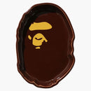 Bandeja de cabeza de BAPE APE (SS21) Brown
