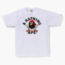 Bape ape pirate tea white white