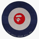 BAPE APE Target Rug Multicolor