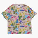 Bape Art Camo Ape Head One Point Tee Multi