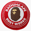 BAPE BWS OCUSCE Works Cushion Red