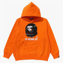 Bape (b)y Bathing Ape Pullover Hoodie Orange