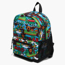 BAPE Baby Milo Kids Game Pattern Daypack Emerald