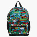 Bape Baby Milo Kids Game Pattern Daypack Emerald