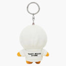 Bape Baby Milo Plush Doll Keychain White