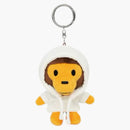 Bape Baby Milo Plush Doll Keychain White