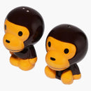 BAPE Baby Milo Salt y Pepper Shaker marrón