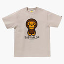Bape Baby Milo Tea (SS25) Gray