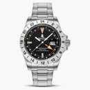 Bape Bathing Ape Type 8 Bapex Watch Silver/Black