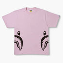 BAPE Bicolor Side Shark Tea (SS22) rosa