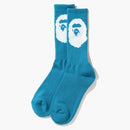 Bape Big Ape Head Socks Blue