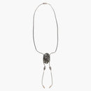 BAPE Black Madface Collar colgante de plata