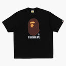 Bape Blur By Bathing Ape Relaxed Fit Tee Black