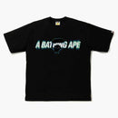 Bape Blur Relaxed Fit Tee Black