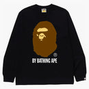 BAPE BAMBING APE L/S TEA NERO