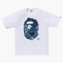 Bape Christmas Photo Ape Head Tea White