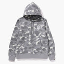 Bape City Camo Large Ape Head Pullover Hoodie (ss24) Gray