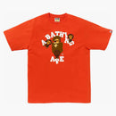 Bape College Milo Tee Orange