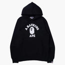 Bape College Pullover Hoodie (FW21) Black