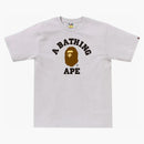 BAPE COLLEGE TEA (SS24) Grå